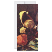 Still Life By Kalf Willem (Best Quality) Rack Card