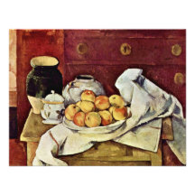 Still Life By Paul Cézanne (Best Quality) Invite