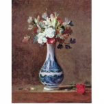 Still Life Flowers In A Vase By Chardin Jean-Bapti photo sculptures