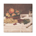Still Life: Fruit on a Table, 1864 magnets