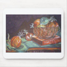 STILL LIFE OF ONIONS MOUSE PADS