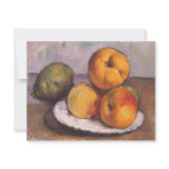 Still Life, Quince, Apples, Pears by Paul Cézanne invitations