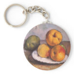 Still Life, Quince, Apples, Pears by Paul Cézanne keychains