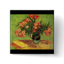 Still Life Vase with Oleanders and Books -Van Gogh