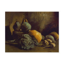 Still Life Vegetables and Fruit, Vincent van Gogh Postcard