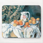 Still Life with a Curtain by Cezanne Mouse Pad mousepads