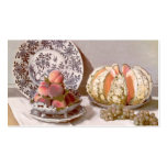 Still Life with a Melon - Claude Monet Business Card Templates