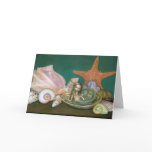 "Still Life With A Mermaid" Greeting Card