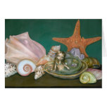 "Still Life With A Mermaid" Greeting Card