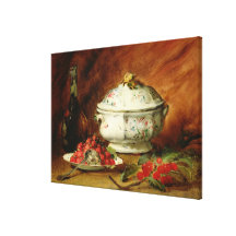 Still Life with a Soup Tureen Canvas Print