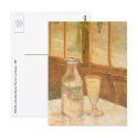 Still Life with Absinthe by Vincent van Gogh postcards