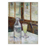 Still Life with Absinthe, Vincent Van Gogh Greeting Card