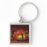 Still Life with Apples and a Pomegranate keychains
