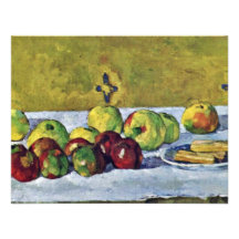 Still Life With Apples And Biscuits Invitations