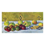 Still Life With Apples And Biscuits Customized Photo Card