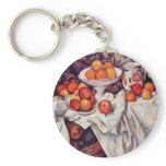 Still Life with Apples and Oranges keychains