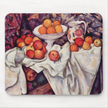 Still Life with Apples and Oranges Mousemat