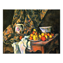 Still Life With Apples And Peaches By Paul Cézanne Announcements