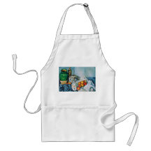Still Life with Apples, Paul Cézanne Apron
