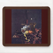 Still Life With Chinese Tureen By Kalf Willem Mousepad