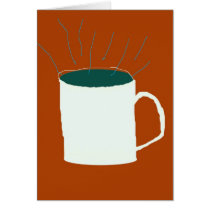 still life with coffee card