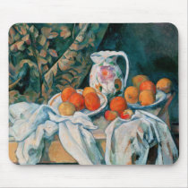 Still Life with Curtain, Paul Cézanne