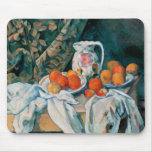 Still Life with Curtain, Paul Cézanne mousepads