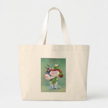 Still Life With Flowers by Manet Canvas Bag