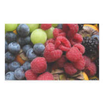 Still life with fruits rectangular stickers