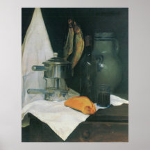 Still Life with Herrings by Felix Vallotton Poster