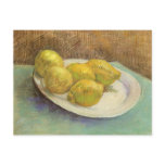 Still Life with Lemons on Plate; Vincent van Gogh postcards