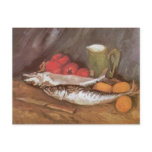 Still Life with Mackerels by Vincent van Gogh postcards