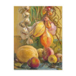 Still Life With Onions - Antonio Sicurezza postcards