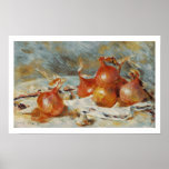 Still Life with Onions by Pierre-Auguste Renoir Poster