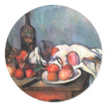 Still life with onions - Paul Cézanne stickers