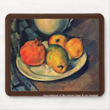 Still Life With Pomegranate And Pears Mouse Pad