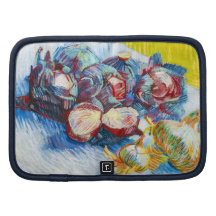 Still Life with Red Cabbage and Onions by Vincent Folio Planner
