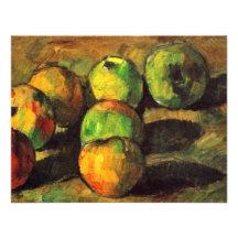 Still Life With Seven Apples By Paul Cézanne Custom Invites