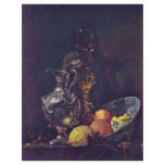 Still Life With Silver Jug. [1] By Willem Kalf flyers