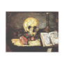Still Life with Skull, Candle, and Book. Post Cards
