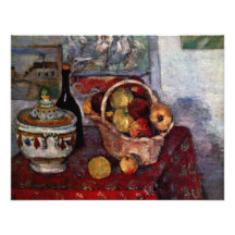 Still Life With Soup Tureen By Paul Cézanne Invitations