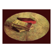 Still Life with Three Books by Vincent van Gogh Invitation