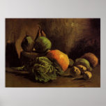 Still Life with Vegetables and Fruit by van Gogh posters