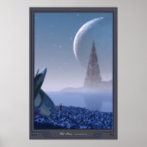Still Moon Print