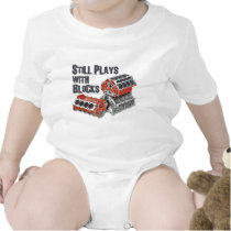 Still Plays With Blocks Baby Creeper