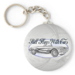 Still Plays With Cars keychains