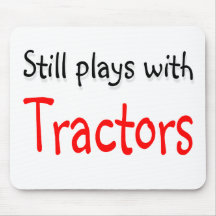 Still plays with Tractors Mouse Mat