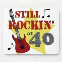 Still Rockin' at 40 Mousepad