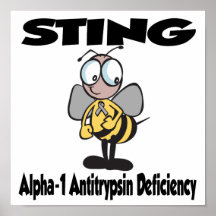 STING Alpha-1 Antitrypsin Deficiency Posters