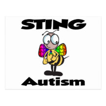 STING Autism Postcards